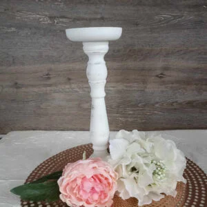 Bougeoirs blanc