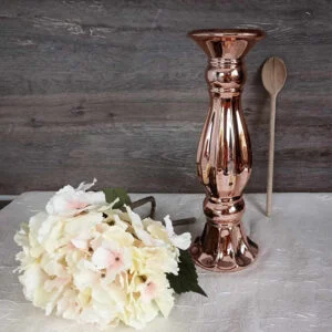 Bougeoirs rose gold