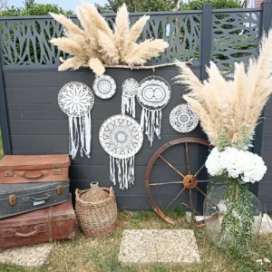Décor photobooth - thème "BOHEME"