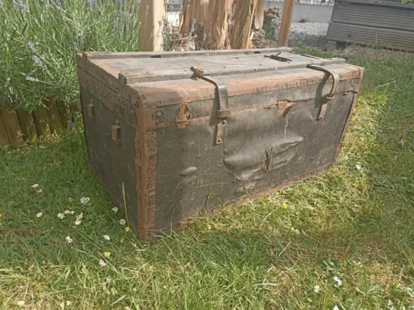 Malle-coffre ancien – Image 5