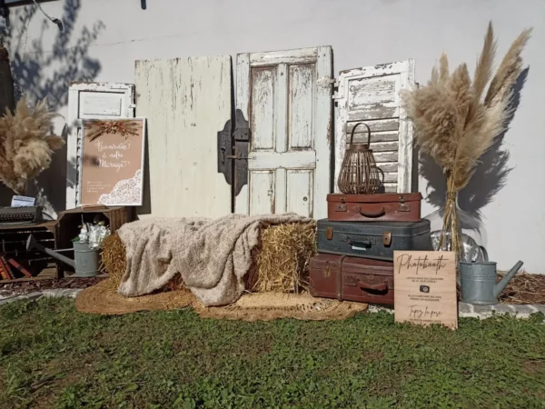 Décor PHOTOBOOTH "Champêtre" et "Bohème" – Image 7