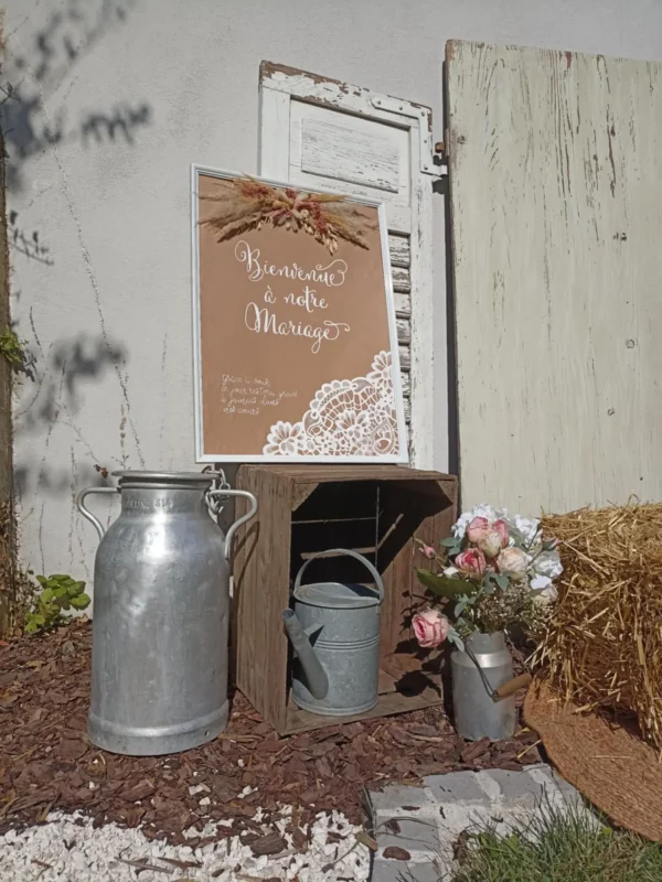 Décor PHOTOBOOTH "Champêtre" et "Bohème" – Image 4