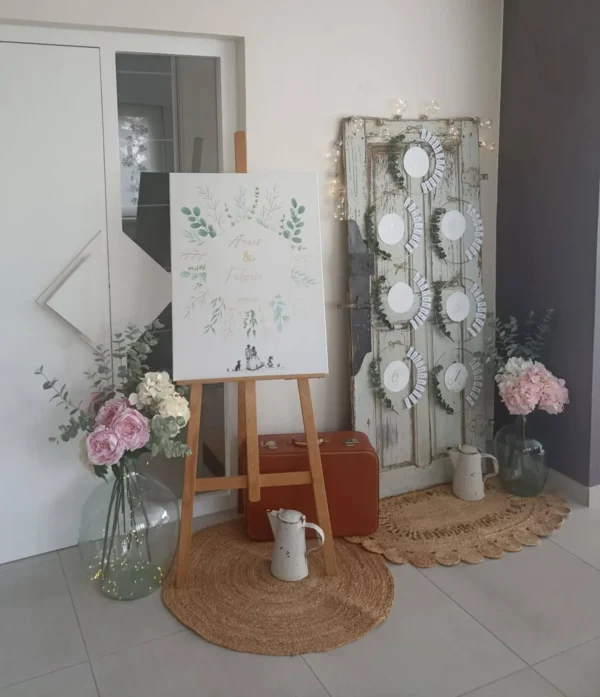 PLAN DE TABLE porte ancienne – Image 7